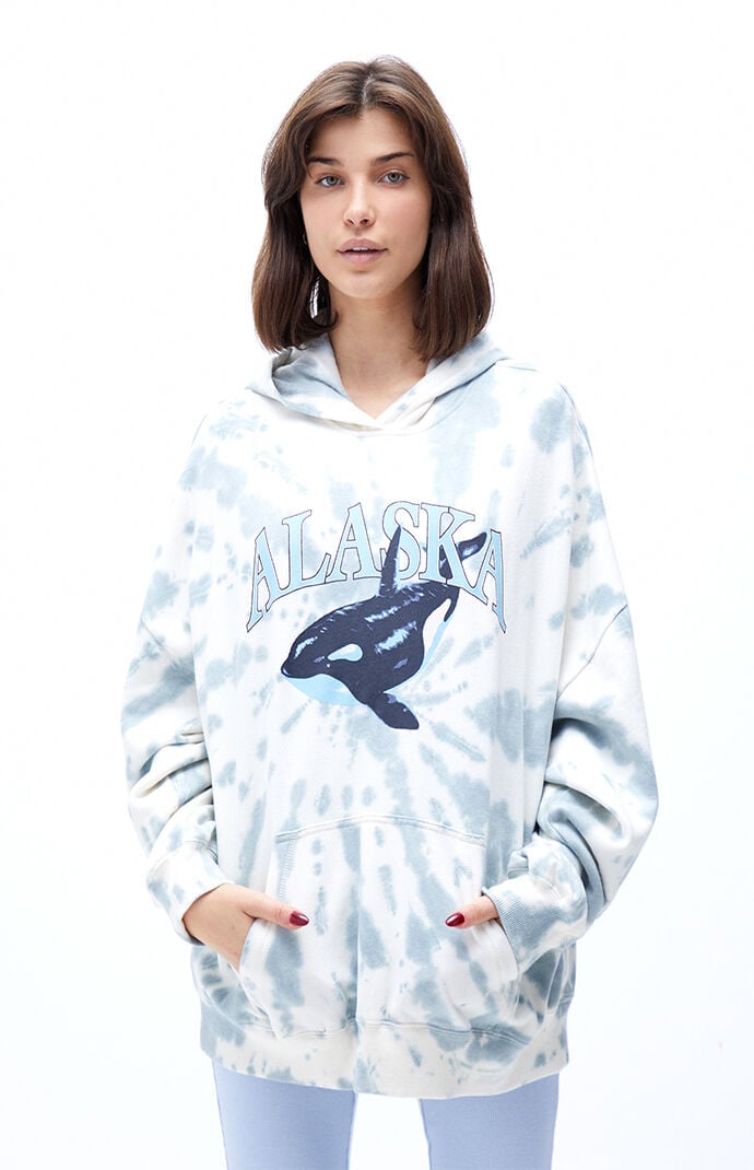 Tie dye hotsell hoodie missguided