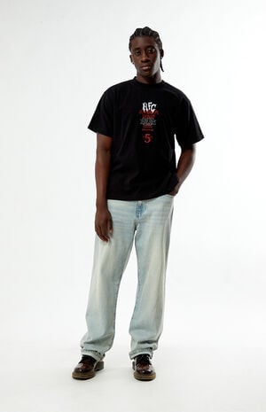 x Stranger Things Hellfire Lives Oversized T-Shirt image number 6