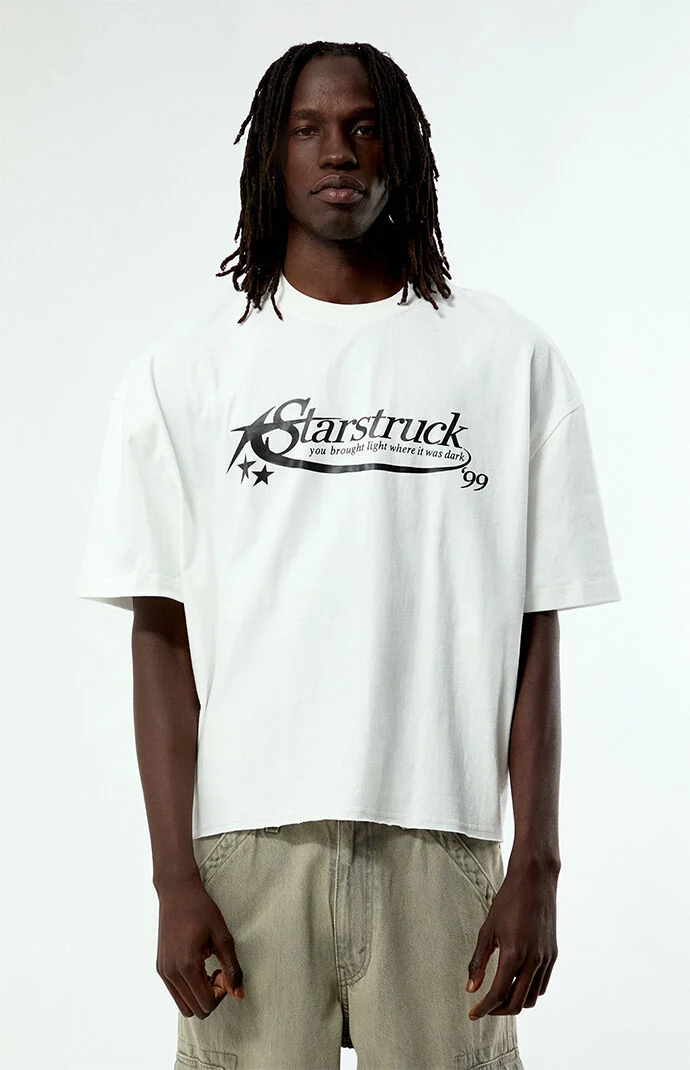 Pacsun Starstruck Cropped Boxy T-Shirt
