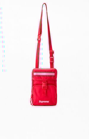 Red Camera Crossbody Bag