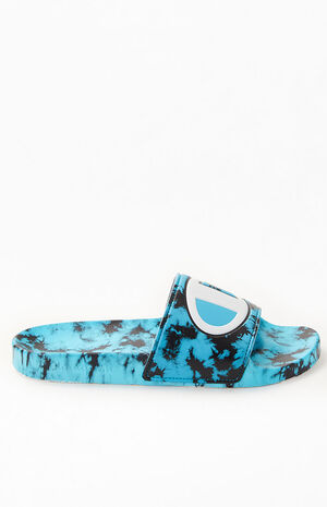Women's Teal IPO Mystic Slide Sandals image number 2