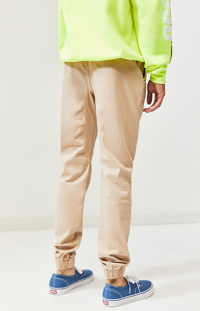 Tan Sureshot Jogger Pants