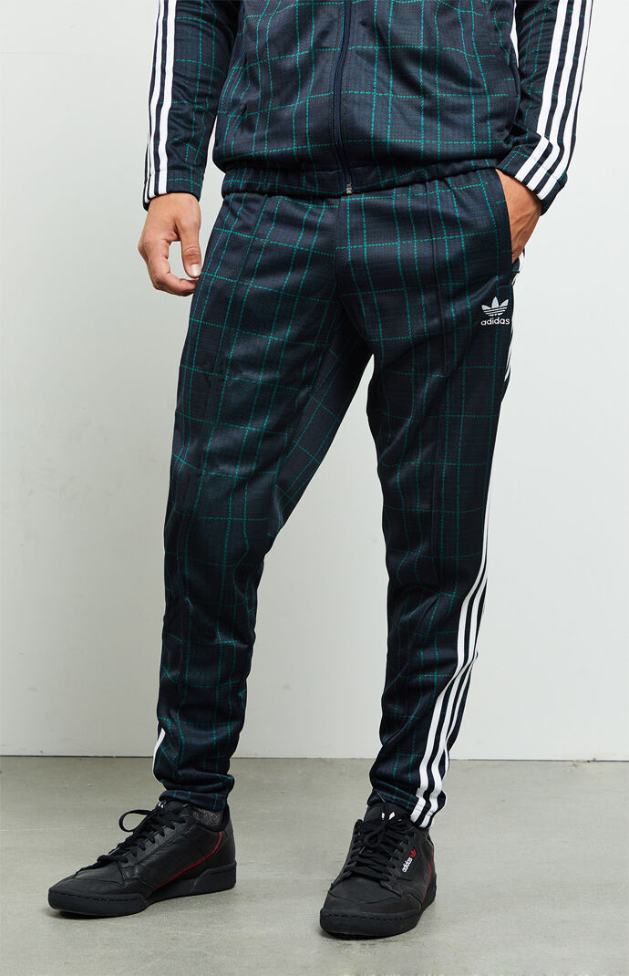 Tartan bb track pants store