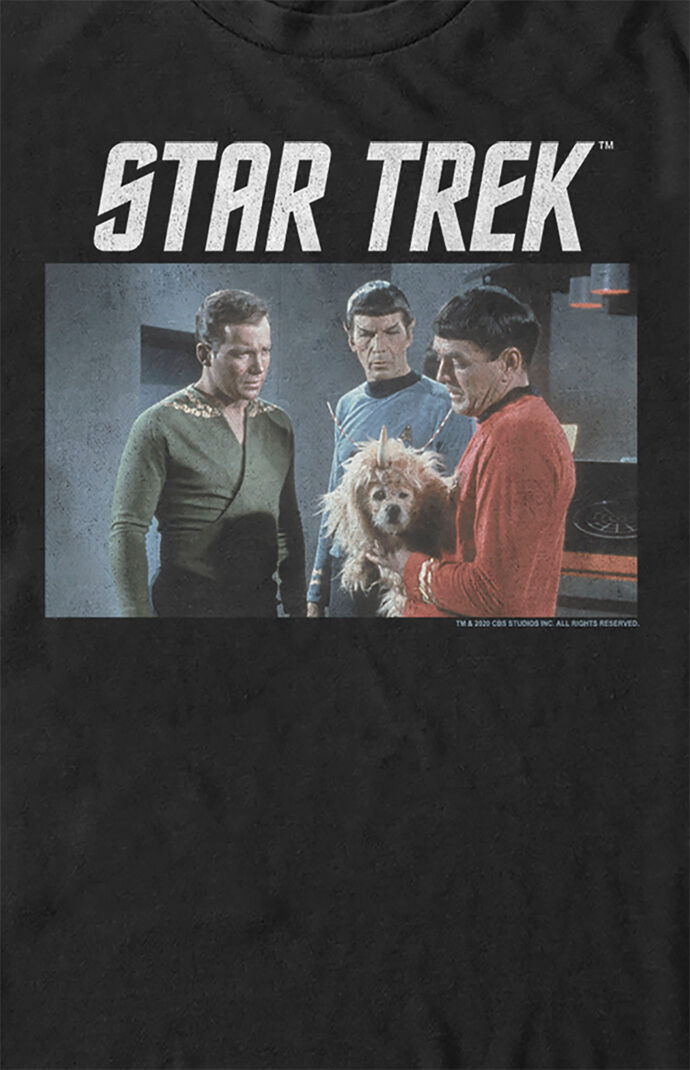 Star Trek Dog Photograph T-Shirt