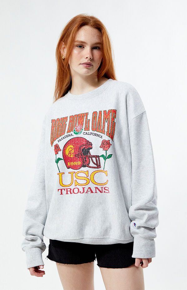 Champion x Rose Bowl USC Champion Crew Neck Sweatshirt PacSun