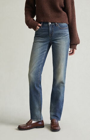 Slim Jeans Stretch Tint Dark Blue image number 2