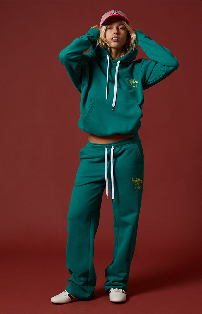 WISH ME LUCK Billiards League Oversized Hoodie