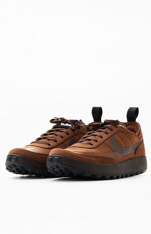 x Tom Sachs Brown NikeCraft General Purpose Shoes image number 2