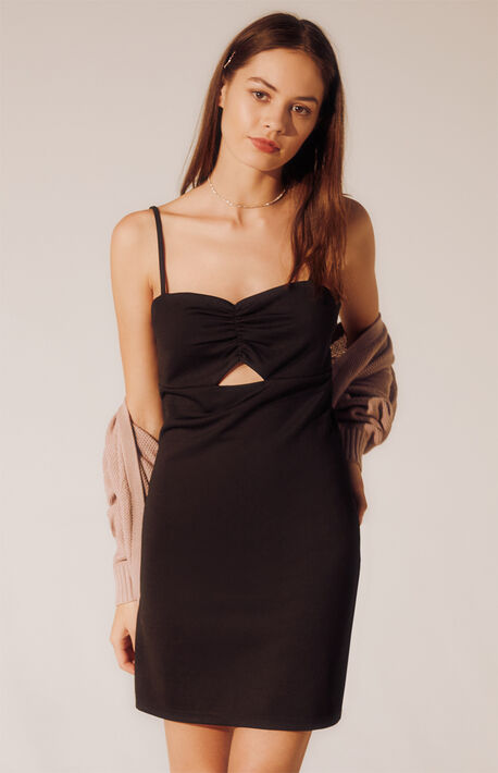Dresses Pacsun Cinch Front Cutout Mini Dress