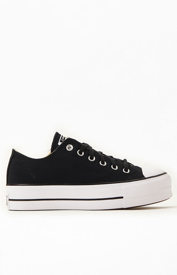 Converse Chuck Taylor All Star Lift Platform Black White 7