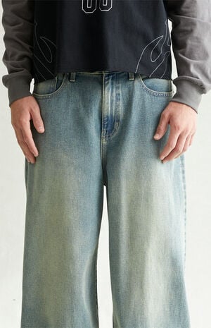 Ryder Ultra Baggy Jeans Medium Blue Tinted image number 3