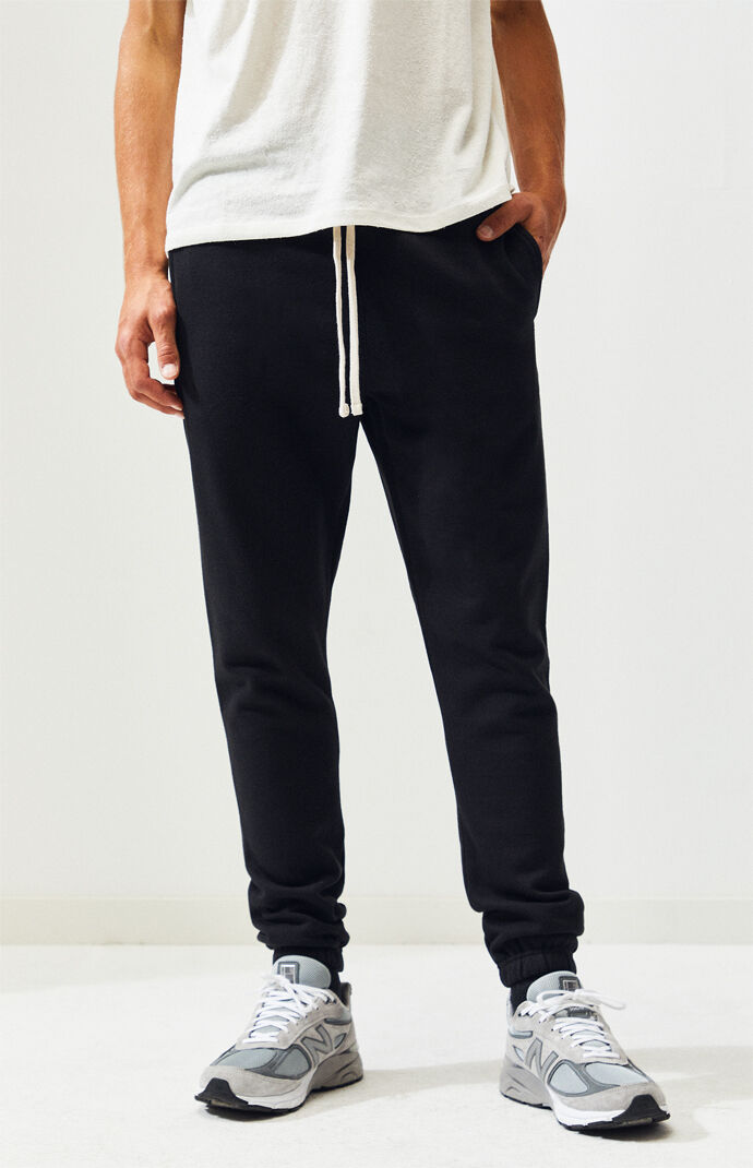 Pacsun black joggers clearance