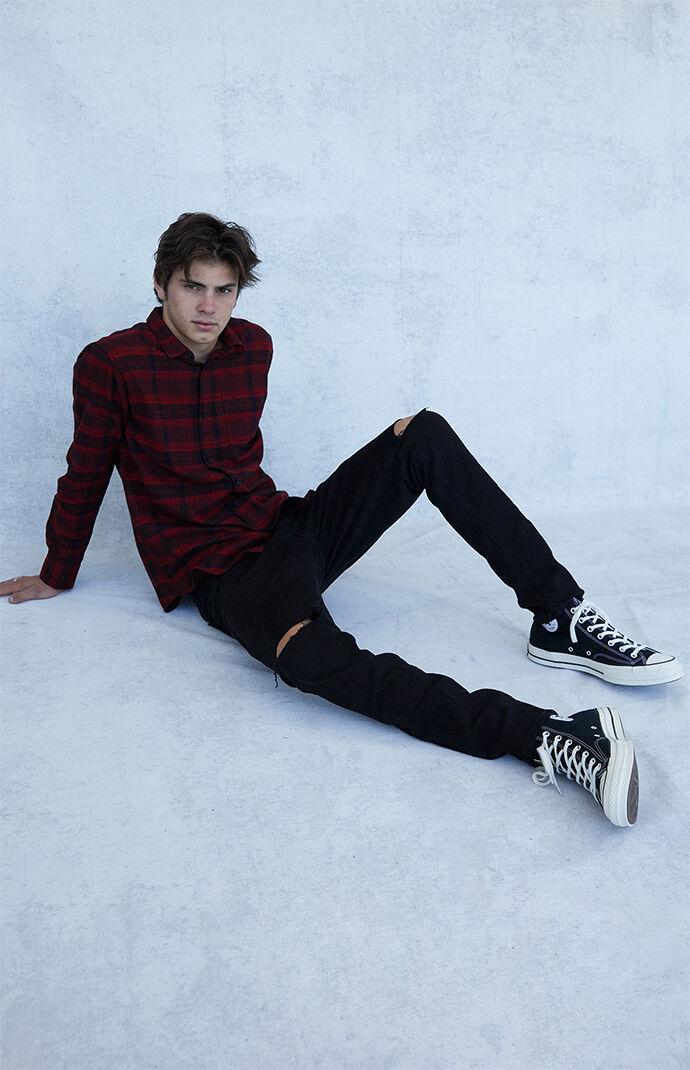 pacsun stacked skinny