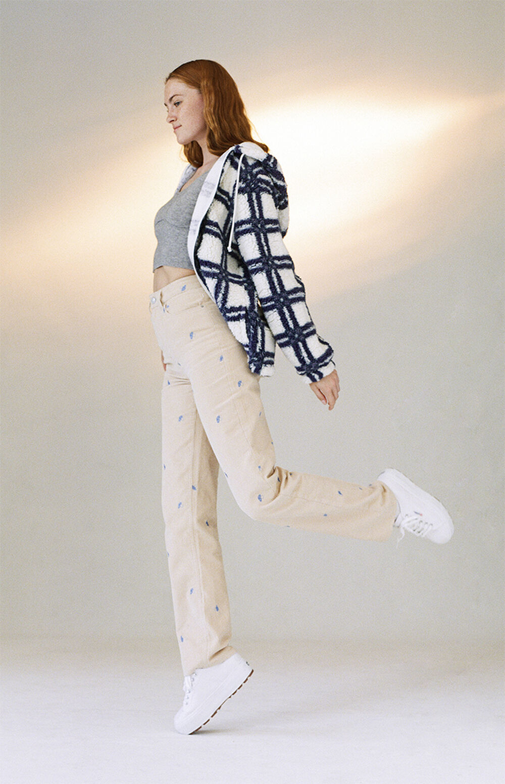 Pacsun Mirco Embroidered Mushroom Boyfriend Jeans | PacSun