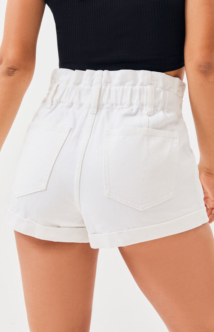 pacsun white shorts