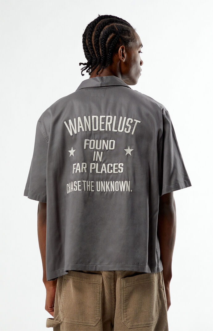 Pacsun Wanderlust Oversized Camp Shirt
