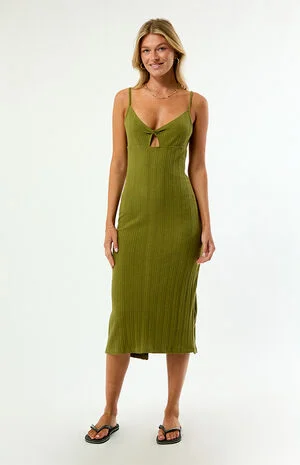 Sweet Moves Knit Midi Dress image number 1