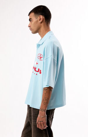 Art Haus Oversized Polo Shirt image number 3