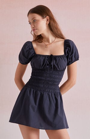 Jane Puff Sleeve Mini Dress image number 3