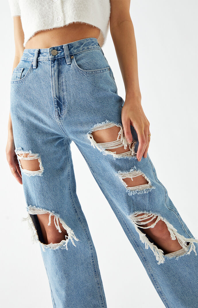 Medium Blue '90s Boyfriend Jeans