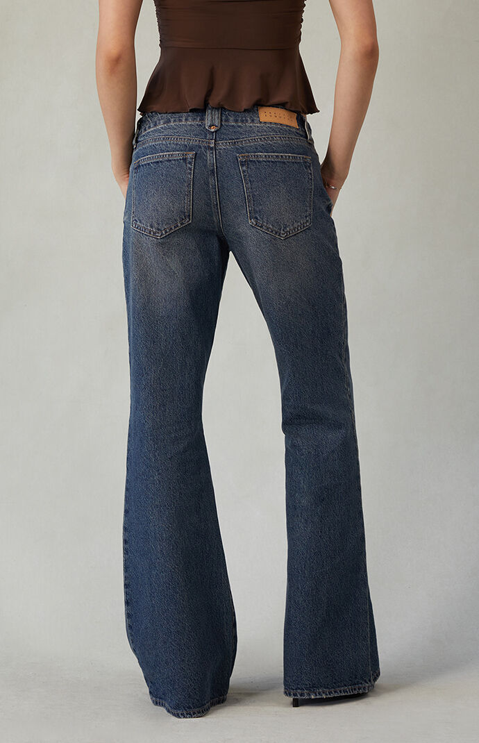 CONP 23AW Low- Rise Bootcut Jeansデニムジーンズ Gwen Super Low-Rise Bootcut Jeans | Dark Wash | Rock Revival