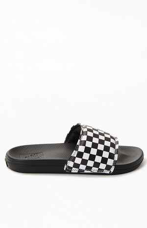 Kids Checker La Costa Slide Sandals image number 2