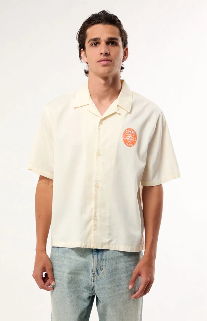 Pacsun Grand Hotel Camp Shirt