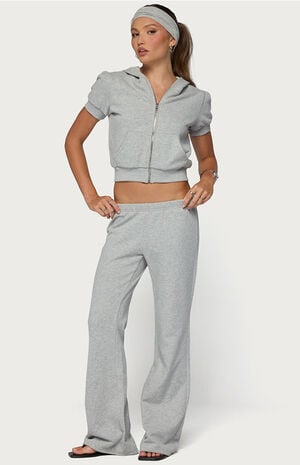 Rachel Flared Sweatpants image number 4