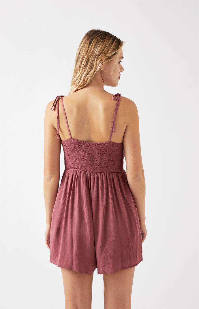 Tie Front Romper