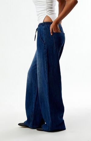 Easy Baggy Denim Pants image number 3