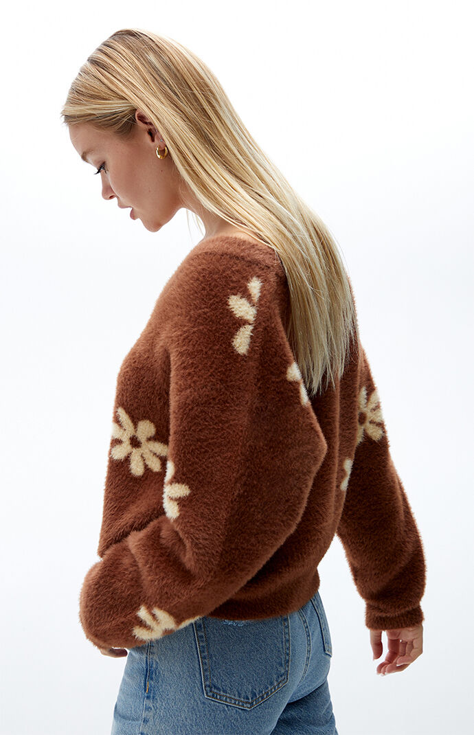 floral sweater