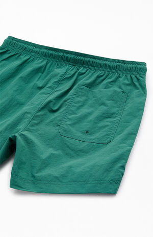 Green Collegiate 4.5" Swim Trunks image number 4