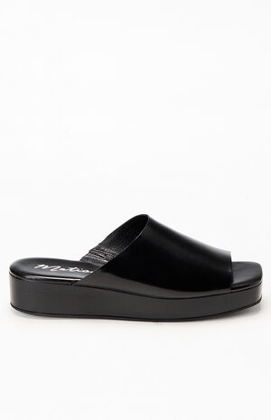 Women's Lido Leather Slide Sandals image number 1