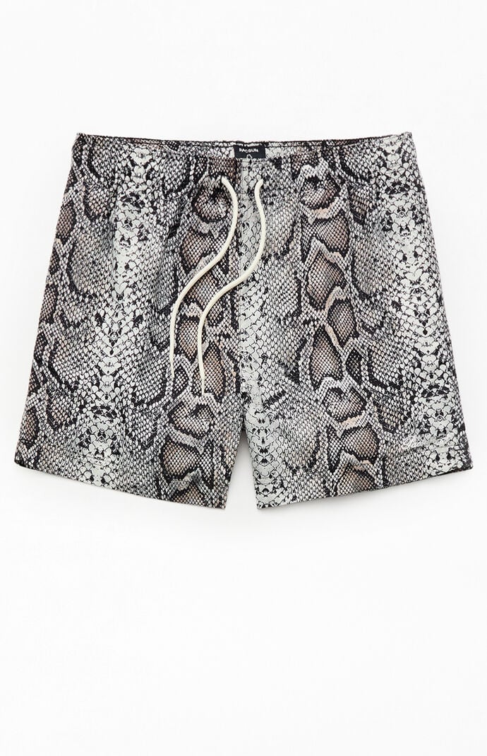 Pacsun Python 4.5" Swim Trunks