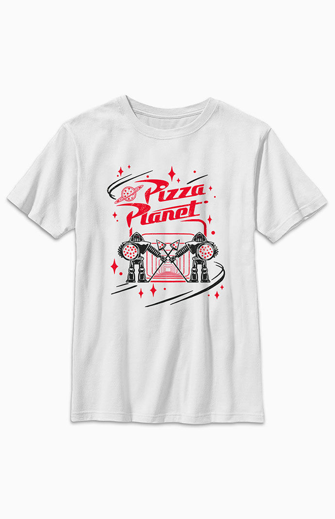  Kids Toy Story Pizza Planet Guards T-Shirt