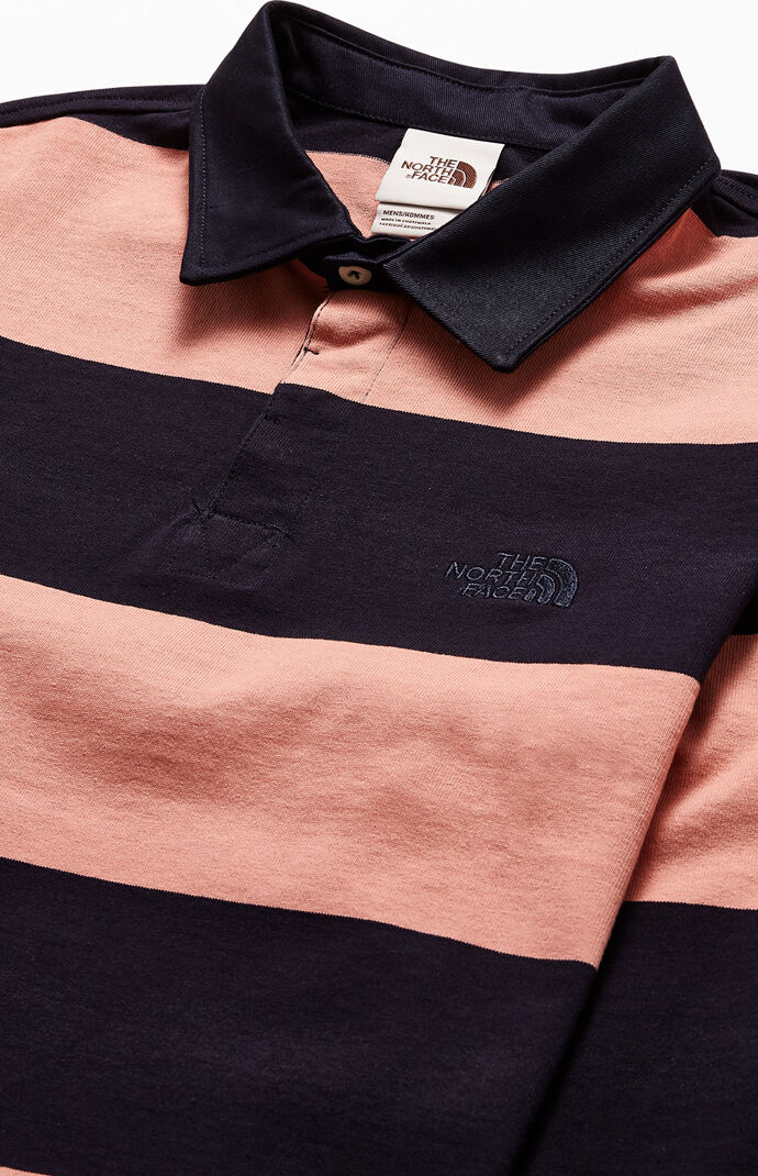 Berkeley Striped Long Sleeve Rugby Shirt