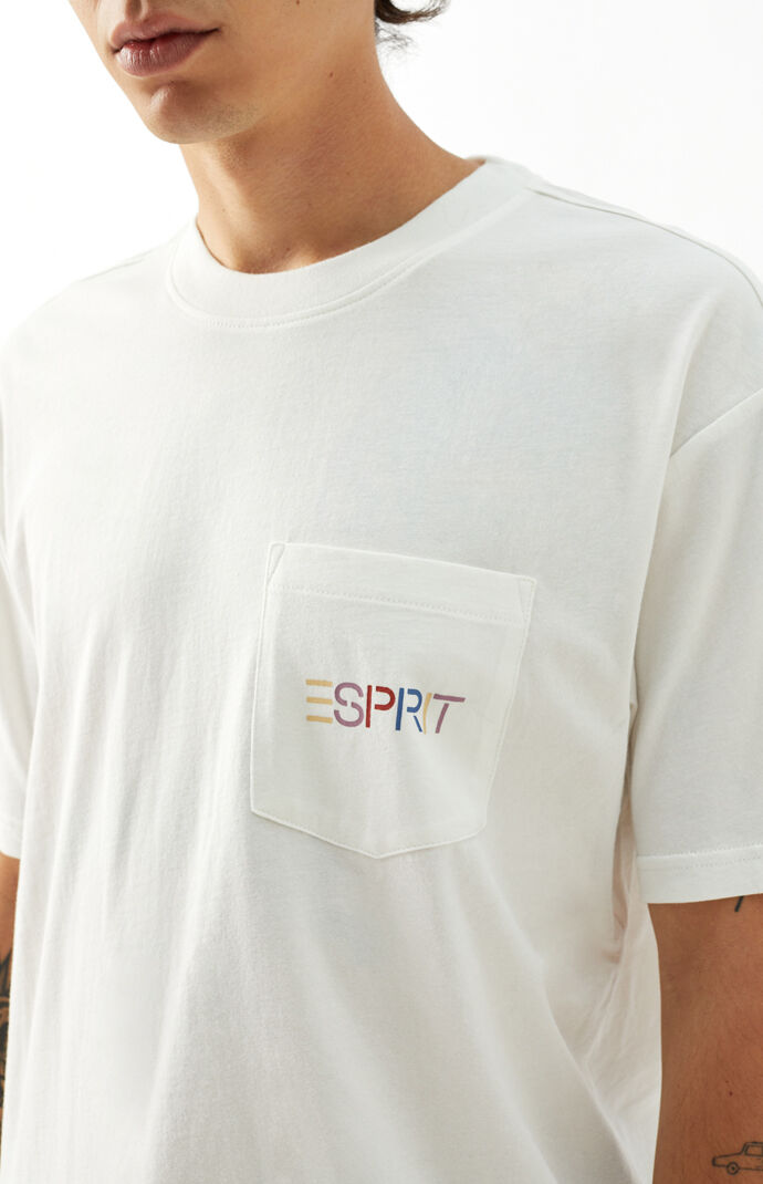 Multicolor Logo Pocket T-Shirt