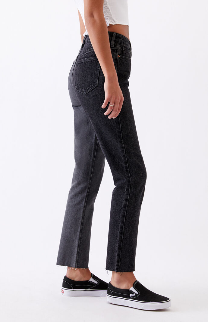 PacSun Gray Paneled Mom Jeans at PacSun.com