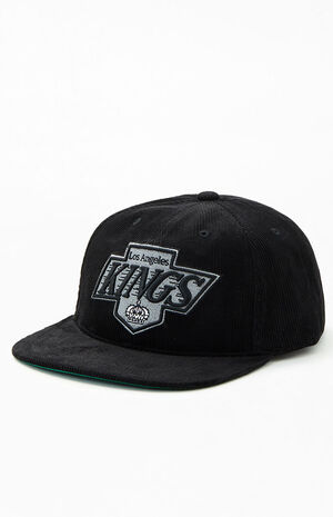 Los Angeles Kings Mitchell & Ness Vintage Fitted Hat - Black