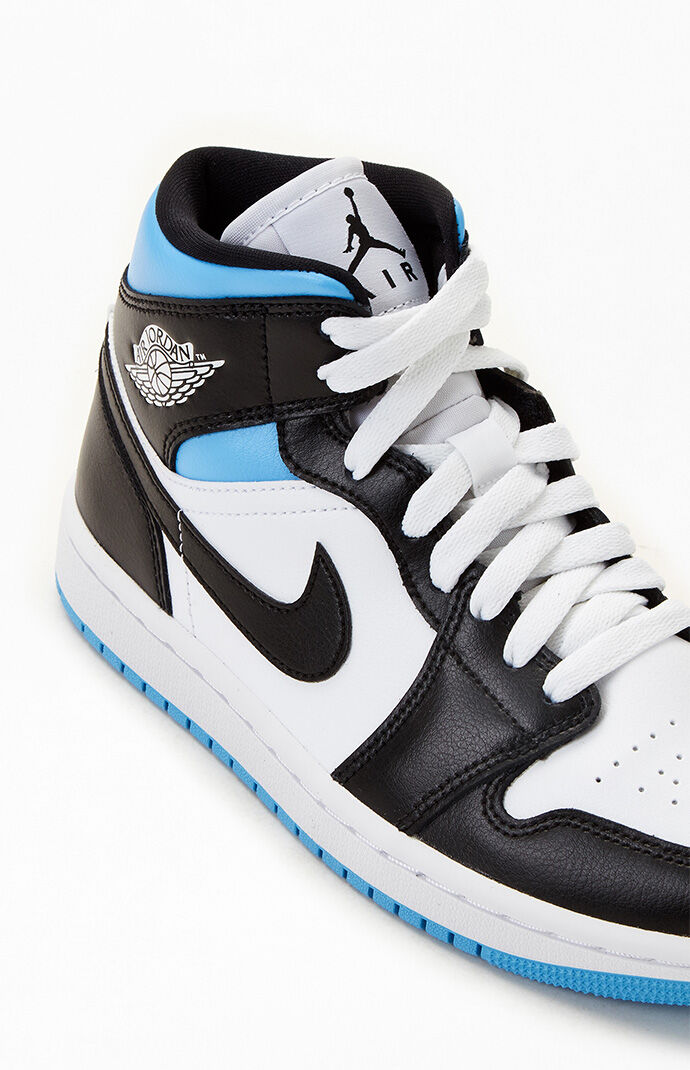 Air Jordan 1 Women's University Blue Mid Shoes | PacSun