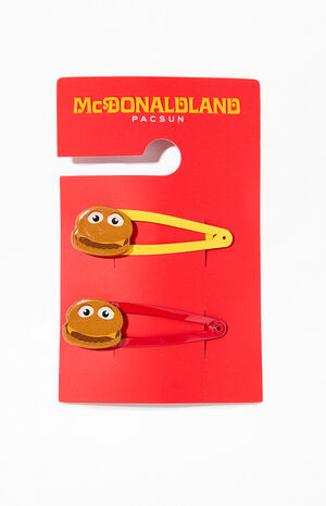 2 Pack Cheeseburger Hair Clips image number 5