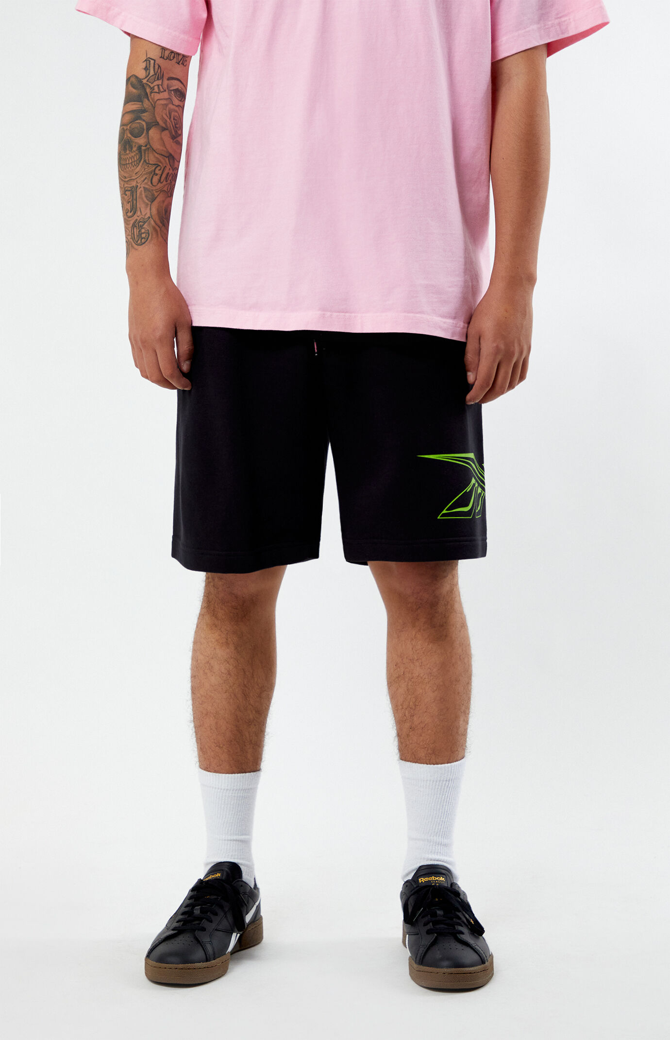 reebok nylon shorts