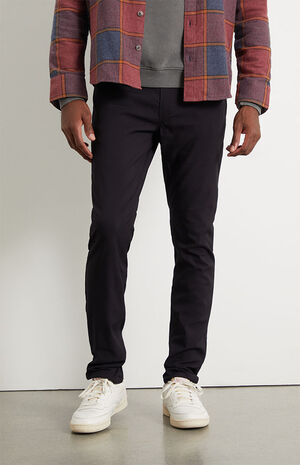 Black Skinny Comfort Stretch Jeans image number 2