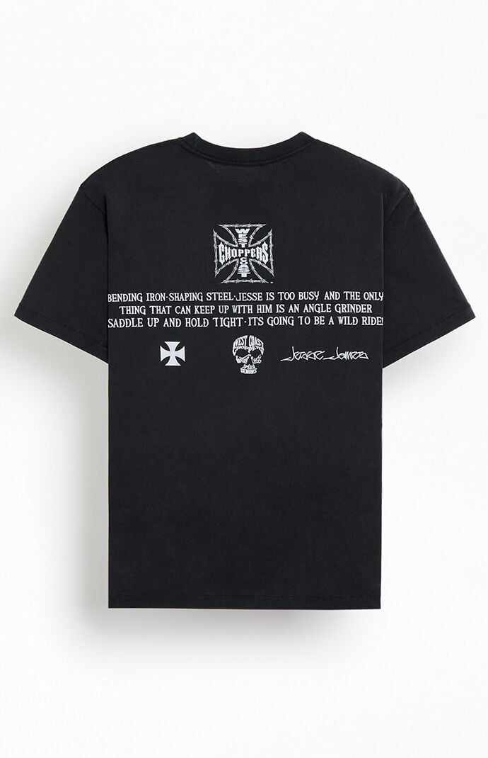 West Coast Choppers Barb Wire Iron Cross T-Shirt | Pacsun