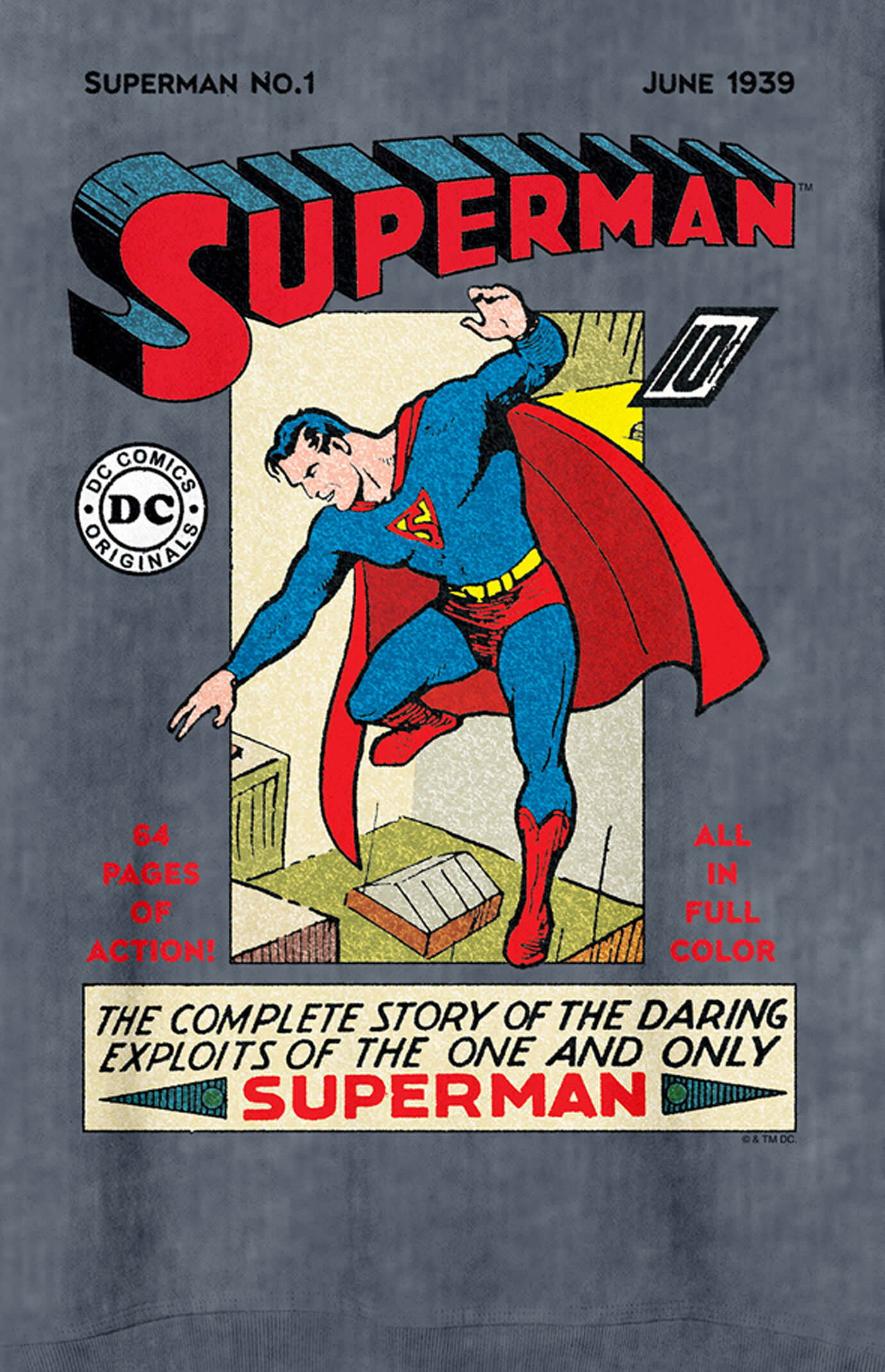 Superman 90th Anniversary Crew Neck Sweatshirt | Pacsun
