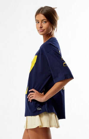 Michigan Wolverines Football Oversized T-Shirt image number 3