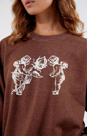 Cherub Rose Crew Neck Sweatshirt image number 2