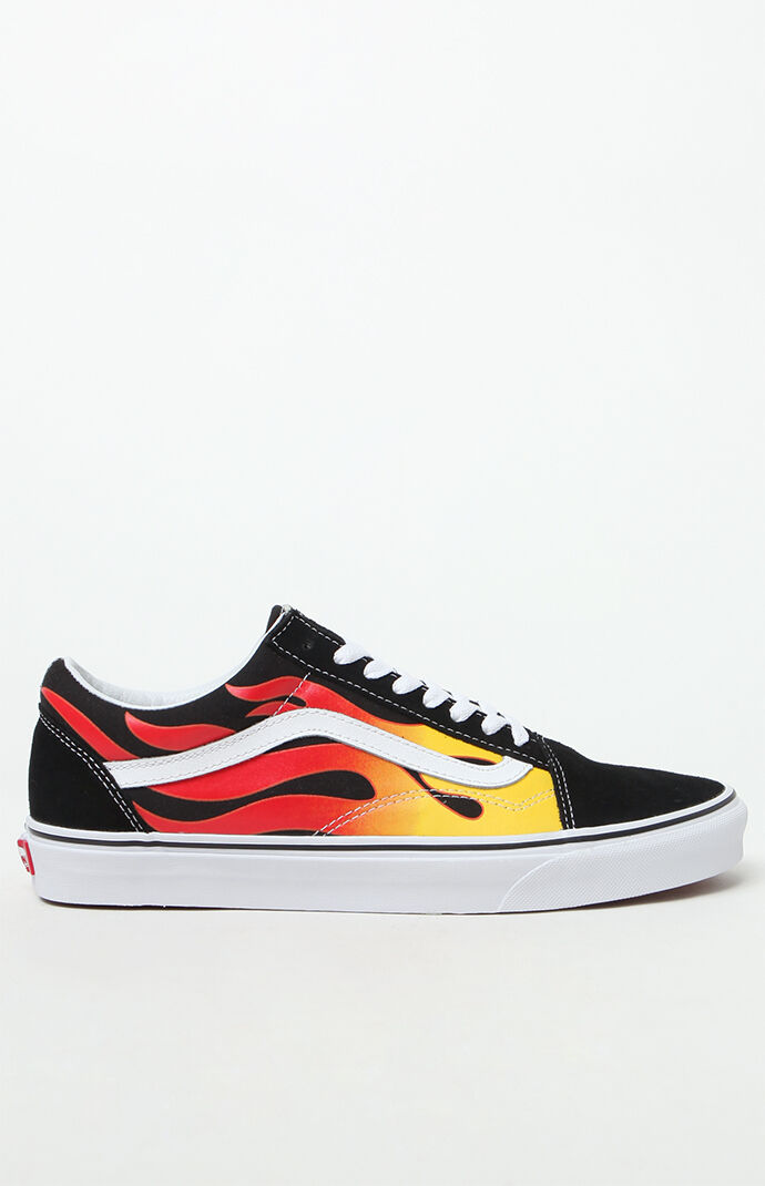 Vans fiamme old hot sale skool