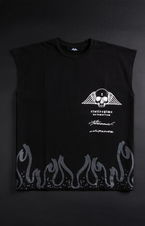 x No Tomorrow Nothing's Promised Mania Active Muscle Tank Top image number 1