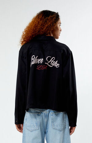 Silver Lake Embroidered Long Sleeve Camp Shirt image number 4